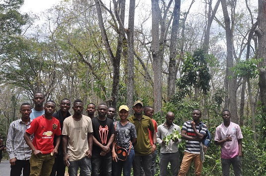 Field Practical Training in Forest protection and Ecological restoration at Kimboza Forest Reserve 2