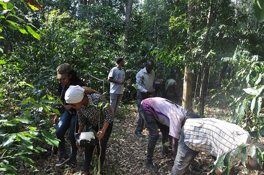 Field Practical Training in Forest protection and Ecological restoration at Kimboza Forest Reserve 6