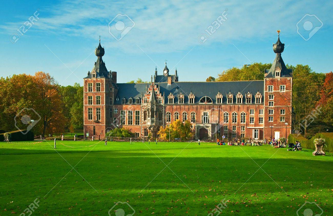 16507580 arenberg castle in the campus of the catholic university of leuven belgium